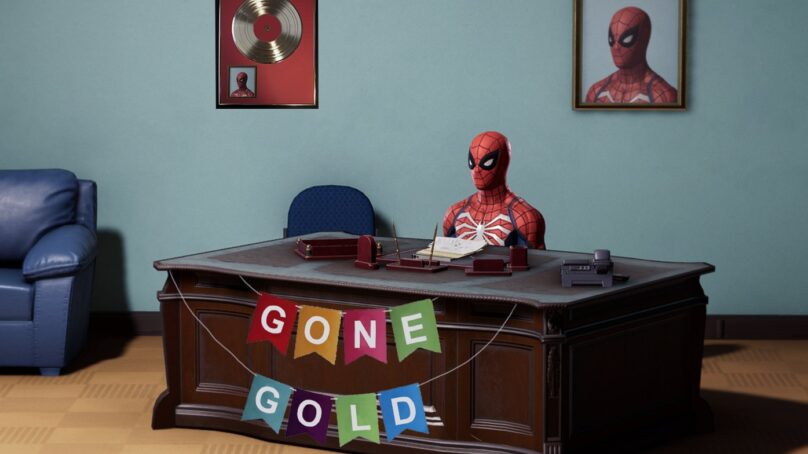 Spiderman para la PS4 ya es GOLD